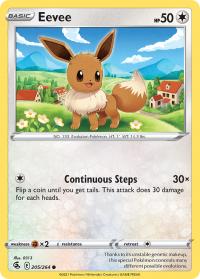 pokemon ss fusion strike eevee 205 264 rh