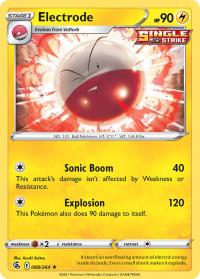 pokemon ss fusion strike electrode 088 264