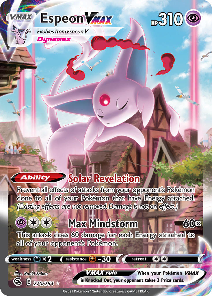 Espeon VMAX - 270-264 - ALTERNATE ART