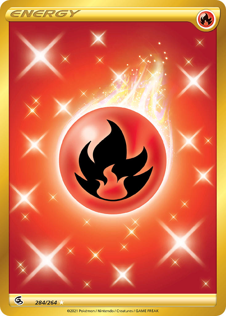 Fire Energy - 284-264 - SECRET RARE