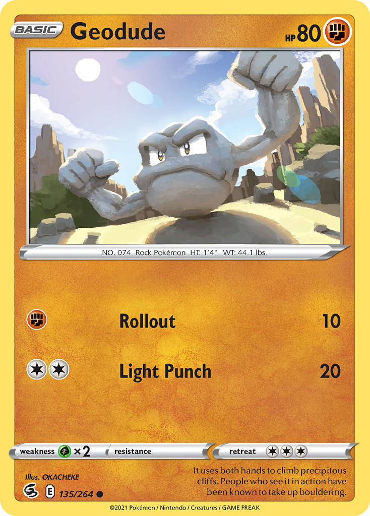 Geodude - 135-264 (RH)