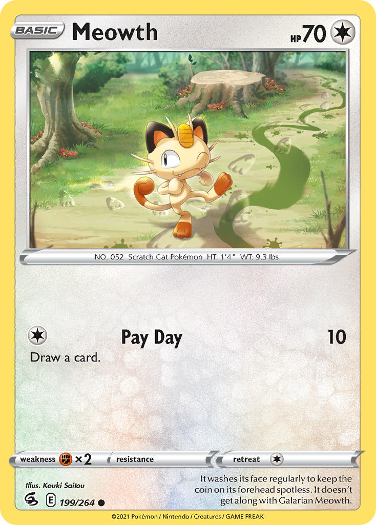 Meowth - 199-264 (RH)