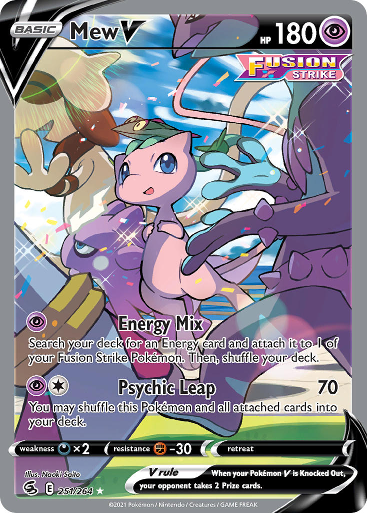 Mew V - 251-264 - ALTERNATE ART