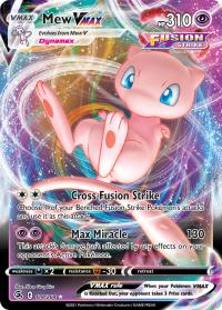 pokemon ss fusion strike mew vmax 114 264