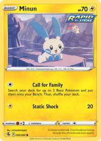 pokemon ss fusion strike minun 090 264 rh