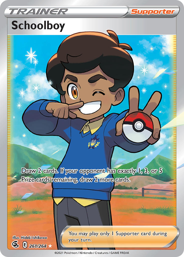 Schoolboy - 261-264 - FULL ART