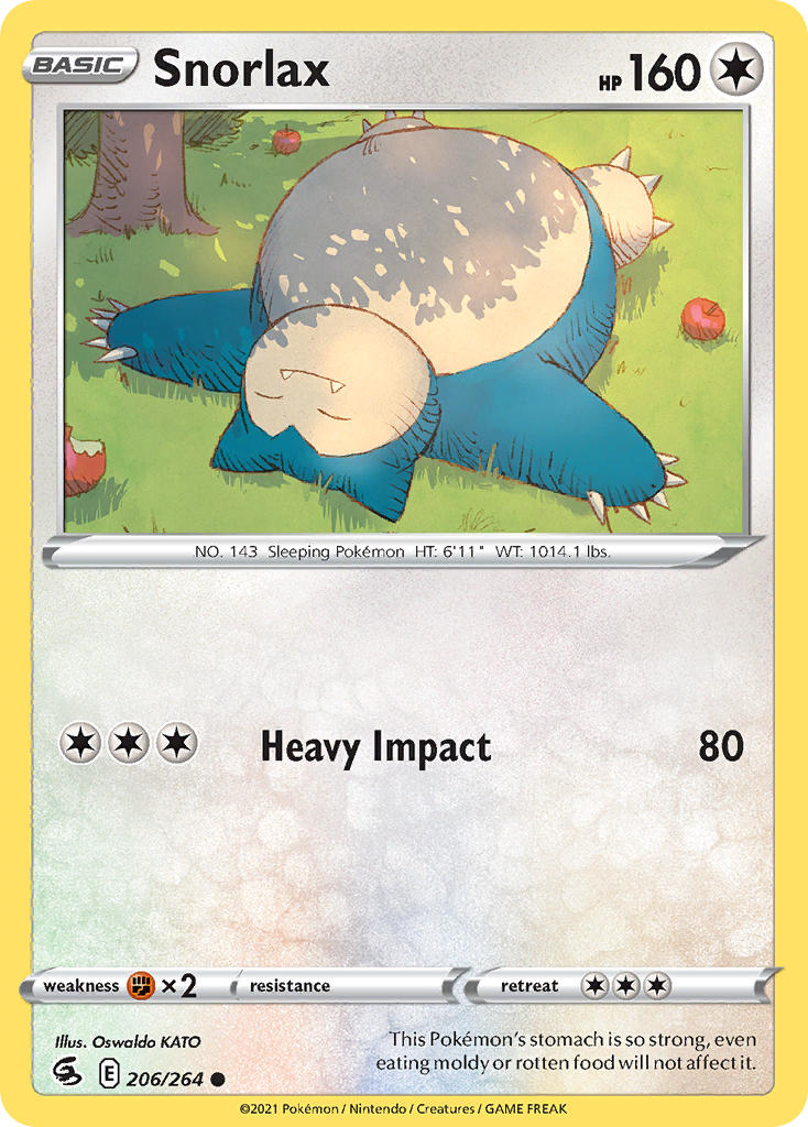 Snorlax - 206-264 (RH)