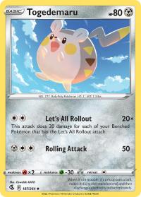 pokemon ss fusion strike togedemaru 187 264