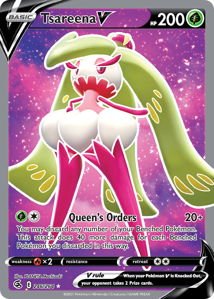 Tsareena V - 246-264 - FULL ART