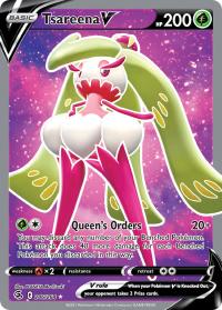 pokemon ss fusion strike tsareena v 246 264 full art