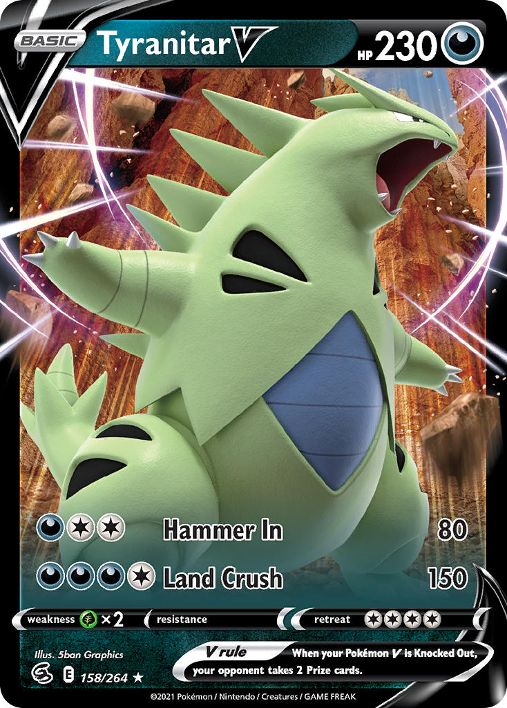 Tyranitar V - 158-264