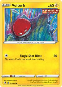 pokemon ss fusion strike voltorb 087 264