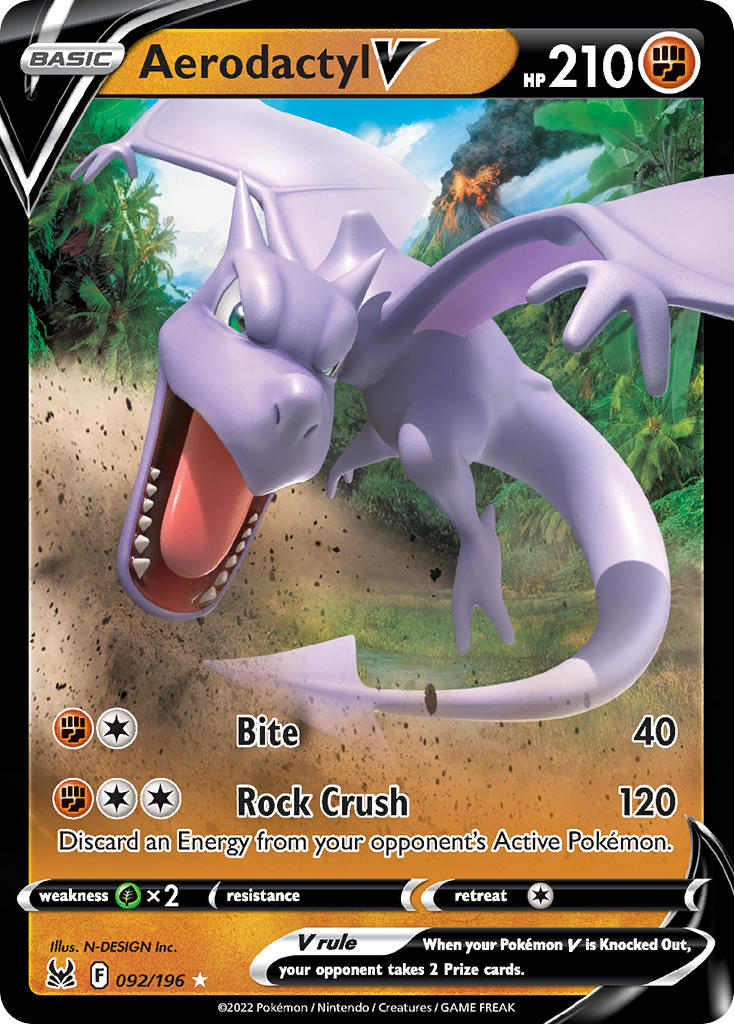 Aerodactyl V - 092-196