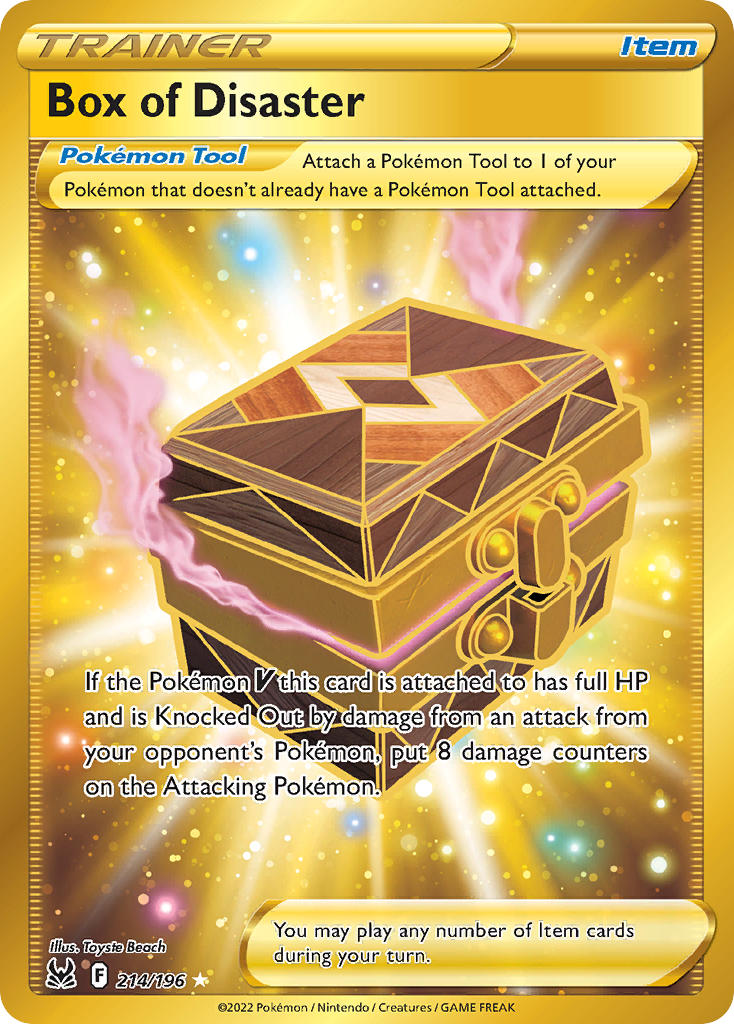 Box of Disaster - 214-196 SECRET RARE