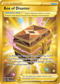 pokemon ss lost origin box of disaster 214 196 secret rare