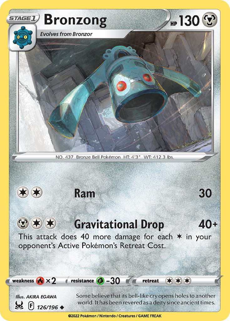 Bronzong- 126-198 (RH)