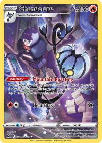 pokemon ss lost origin chandelure tg04 tg30