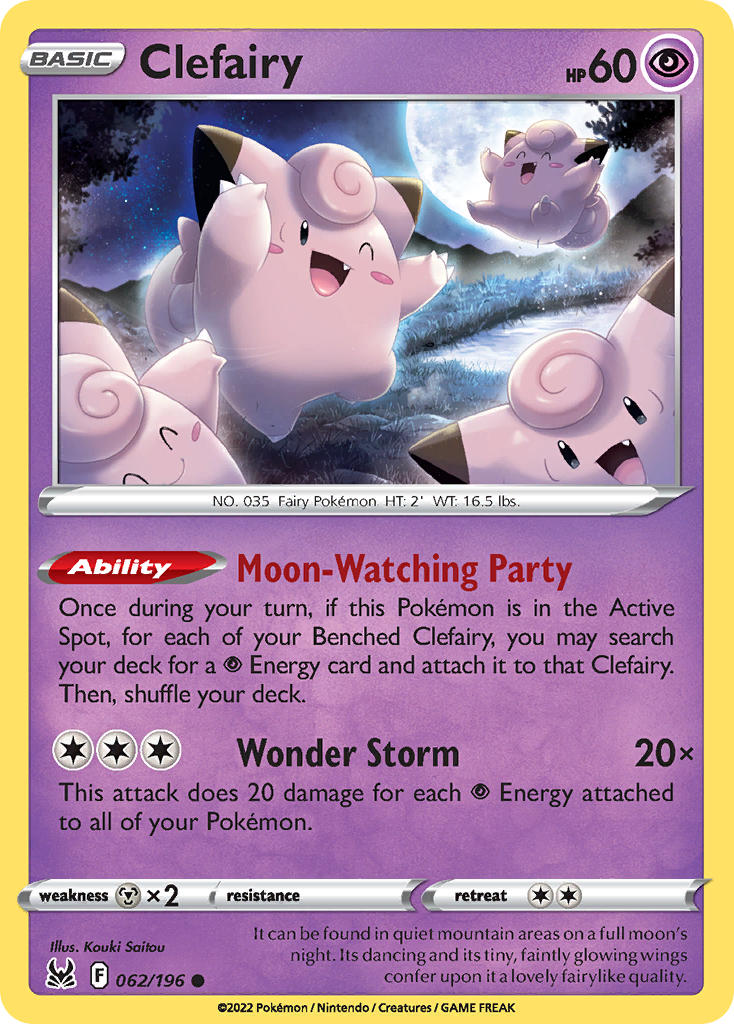 Clefairy - 062-196 (RH)