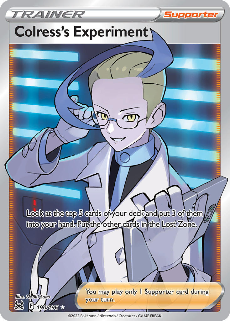 Coloress's Experiment - 190-196 FULL ART