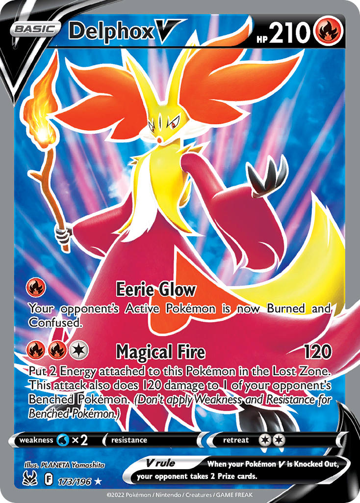 Delphox V - 173-196 FULL ART