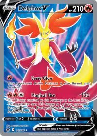 pokemon ss lost origin delphox v 173 196 full art