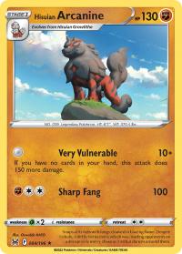 pokemon ss lost origin hisuian arcanine 084 196 rh