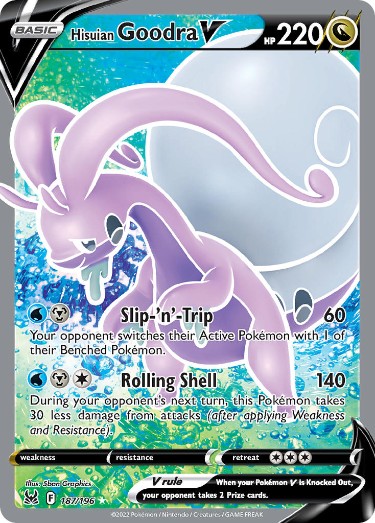 Hisuian Goodra V - 187-196 FULL ART