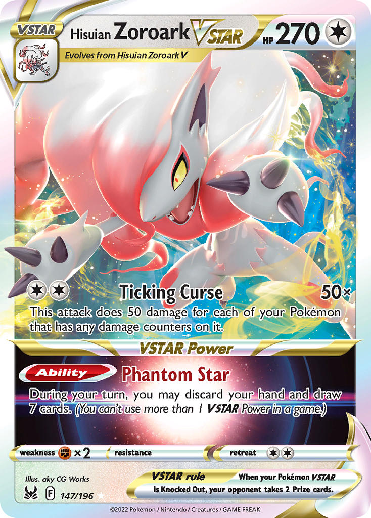 Hisuian Zoroark VSTAR - 147-196