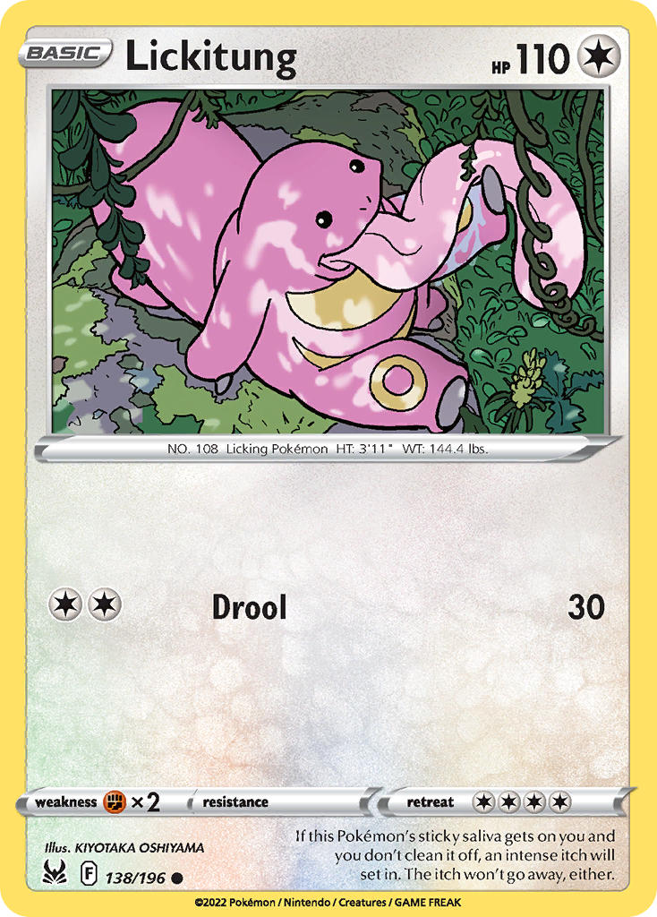 Lickitung - 138-196 (RH)