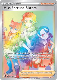 pokemon ss lost origin miss fortune sisters 209 196 rainbow rare