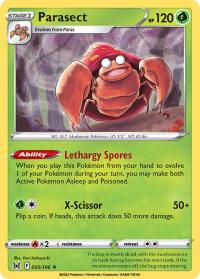 pokemon ss lost origin parasect 005 196 rh