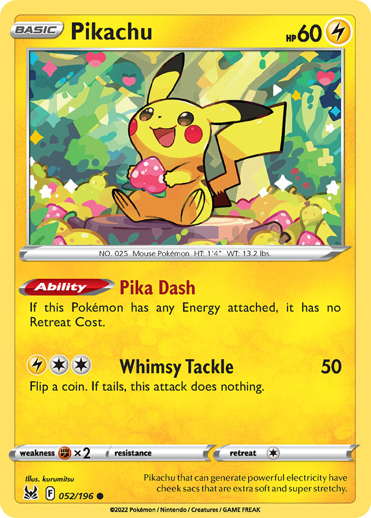 Pikachu - 052-196 (RH)
