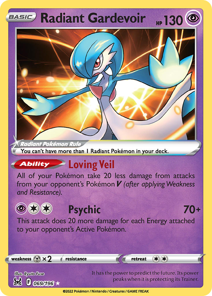 Radiant Gardevoir - 069-196