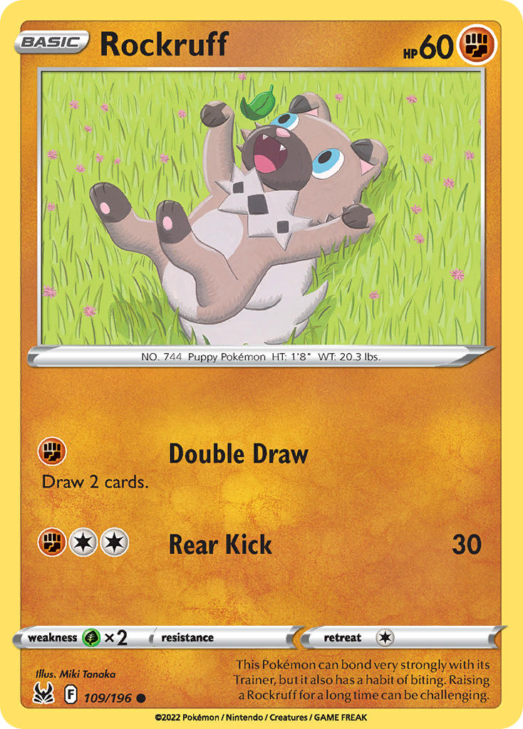 Rockruff - 109-196 (RH)