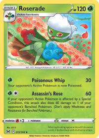 pokemon ss lost origin roserade 015 196