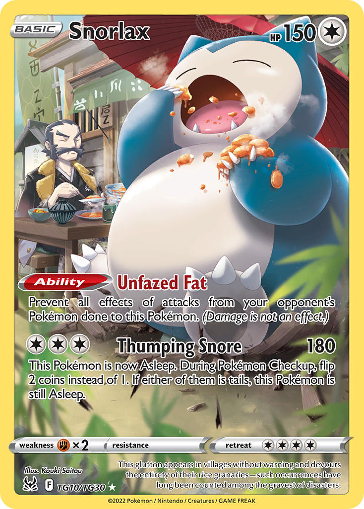 Snorlax TG10-TG30