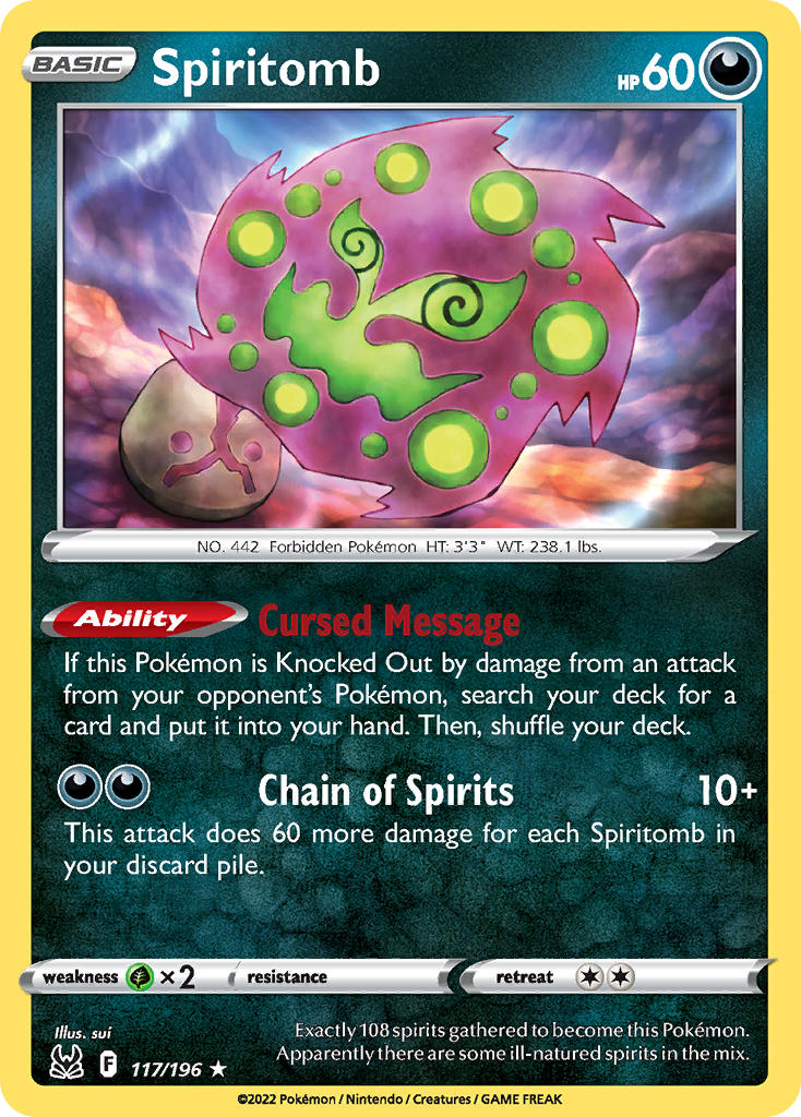 Spiritomb - 117-196 (RH)