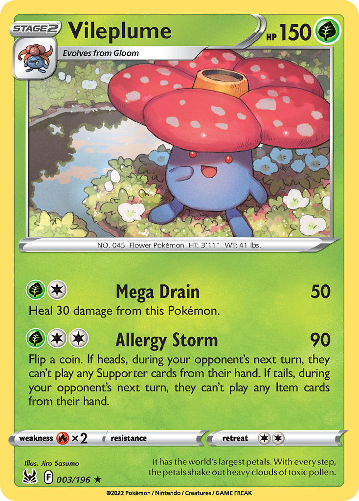 Vileplume - 003-196 (RH)