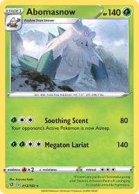 pokemon ss rebel clash abomasnow 013 192