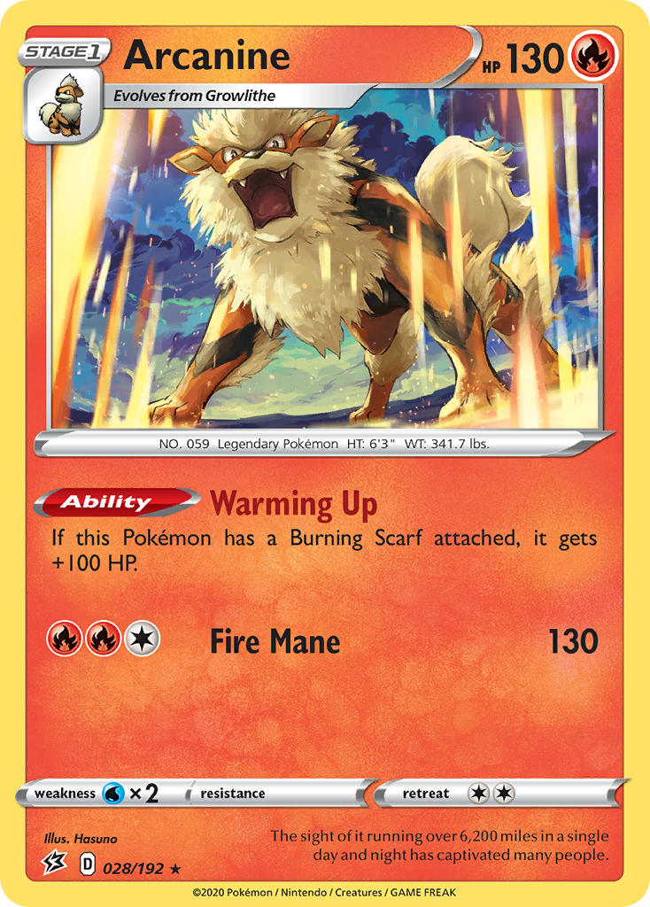 Arcanine 028-192 (RH)