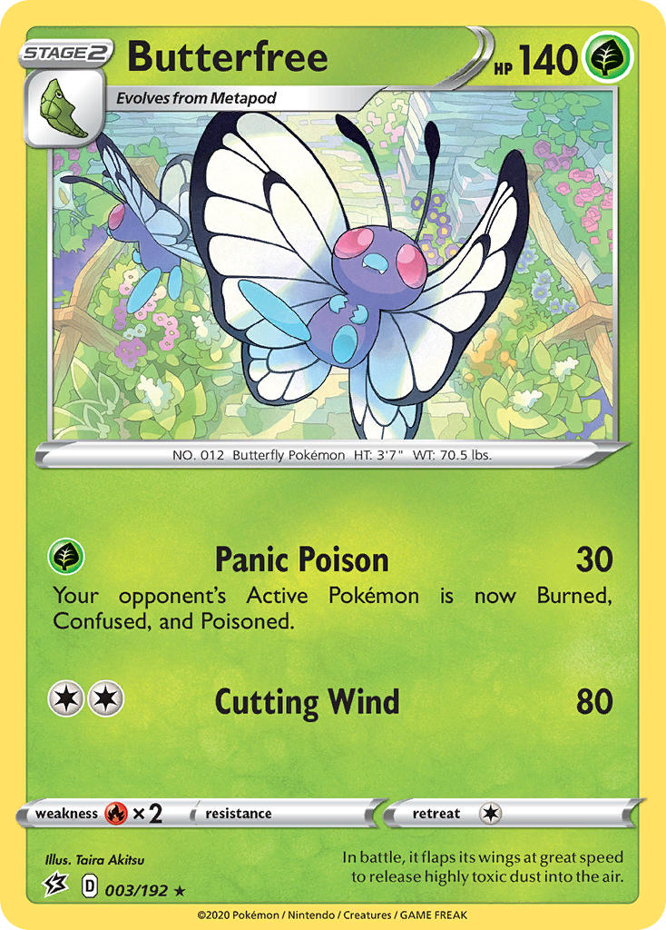 Butterfree 003-192 (RH)