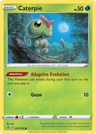Caterpie 001-192