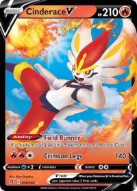 pokemon ss rebel clash cinderace v 035 192