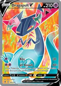 pokemon ss rebel clash dragapult v 183 192 full art