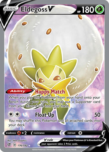 Eldegoss V 176-192 - FULL ART