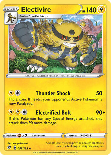 Electivire 059-192 (RH)