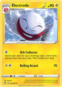 pokemon ss rebel clash electrode 057 192 rh