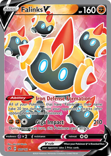 Falinks V 185-192 - FULL ART
