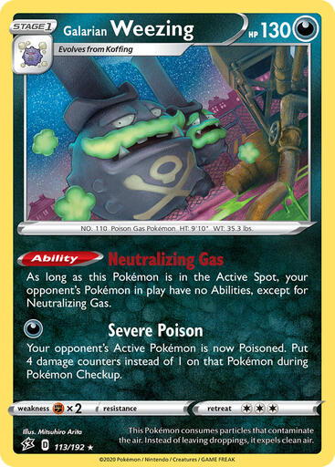 Galarian Weezing 113-192