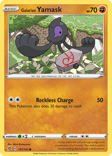 Galarian Yamask 101-192